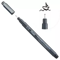 Cienkopis Pentel Pointliner 0,5 mm Czarny