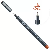 Cienkopis Pentel Pointliner 0,5 mm Sangwina