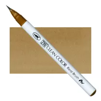 Brush Pen Kuretake Zig Clean Color Real Brush 066 Dark Oatmeal