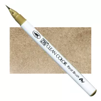 Brush Pen Kuretake Zig Clean Color Real Brush 075 Brick Beige