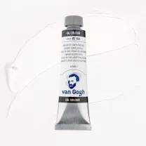 Farba Olejna Talens Van Gogh 40 ml I 104 Zinc White