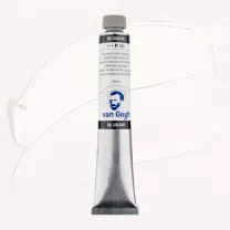 Farba Olejna Talens Van Gogh 60 ml I 104 Zinc White