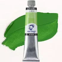 Farba Olejna Talens Van Gogh 200 ml I 614 Permanent Green Medium