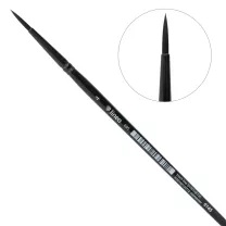 Pędzel Nylonowy Lineo 695 Czarny Okrągły 4