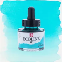 Tusz Talens Ecoline 30 ml 661 Turquoise Green