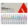 Gwasze Akrylowe Holbein Acrylic Gouache 12 x 20 ml Pastel Set D442