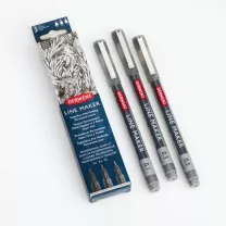 Cienkopisy Derwent Line Maker 3 Set 0.1 0.3 0.5 mm Graphite 2305562