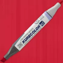 Marker Kuretake Kurecolor Twin Ws 208 Carmine Red