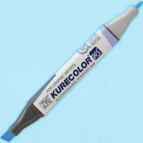 Marker Kuretake Kurecolor Twin Ws 303 Light Blue