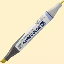 Marker Kuretake Kurecolor Twin Ws 421 Cream Yellow