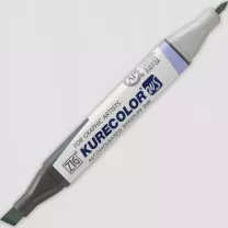 Marker Kuretake Kurecolor Twin Ws 801 Light Grey