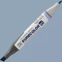 Marker Kuretake Kurecolor Twin Ws 834 Blue Grey 3