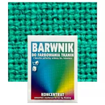 Barwnik do Tkanin Trans-Kolor 10 g Turkus