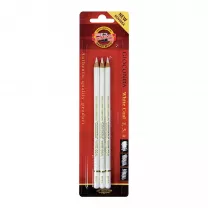 Biały Węgiel do Rysowania Koh-i-noor Gioconda White Coal 3 set 8812
