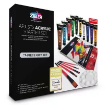 Farby Akrylowe Zieler Artists Acrylic Starter 17 set 09299307