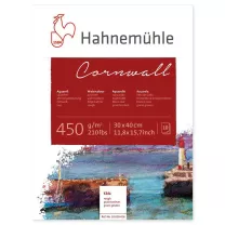 Blok do Akwareli Hahnem&uuml;hle Cornwall 450 gsm Rough 30 x 40 cm 10628416