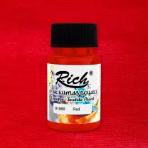 Farba do Tkanin Rich Opaque Textile Paint 50 ml 01990 Red