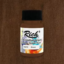 Farba do Tkanin Rich Opaque Textile Paint 50 ml 03472 Brown