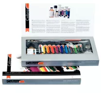 Farby Olejne Wodne Talens Cobra Artist 10 x 40 ml + Accessories set 21820511