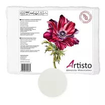 Papier Bawełniany Akwarelowy Artisto 300 gsm Cold Pressed 5 ark. A4 Zawilec 7014
