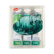 Akwarele Białe Noce White Nights Granulating 3 x 10 ml set Moss 191352530
