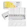 Farby Akwarelowe Schmincke Akademie Aquarell 9 Half Pans Plastic Box 75790