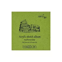 Blok SMLT Art Painting Pad Acrylic Oil & Gouache 290 gsm Koloseum 9 x 9 cm Authentic Baby
