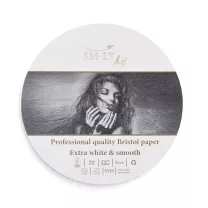Blok SMLT Art Professional Quality Bristol Paper Pad 308 gsm Okrągły PS-20(308)/PRO/FSC