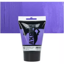 Farba Akrylowa Renesans Akryl 100 ml 82 Ultramaryna Fioletowa