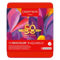 Pastele Caran d'Ache Neocolor II Aquarelle 10 set Pop 7500917