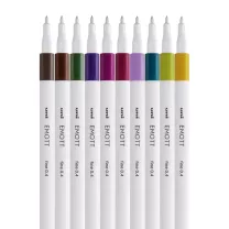 Cienkopisy Uni Emott 0,4 mm 10 Colors No. 3 PEM-SY 10C NO. 3
