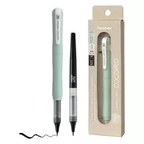 Pisak Kuretake Cocoiro Body Haze Blue Body Extra Fine Black Ink LPCF010-04