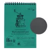 Blok do Akwareli SMLT Black Watercolor Pad 300 gsm 20 ark. Młynek A4 Spirala AB-20TS/J