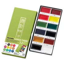 Farby Kuretake Gansai Tambi 12 Colours set MC20/12V