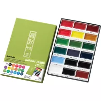 Farby Kuretake Gansai Tambi 18 Colours set