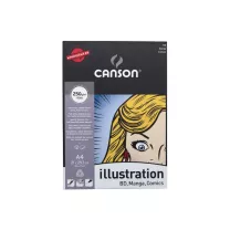 Blok Canson Illustration 250 gsm A4 21 x 29,7 cm 12 ark. 200387200