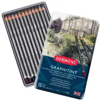 Oł&oacute;wki Kolorowe Derwent Graphitint 12 0700802