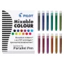 Wkłady do Pi&oacute;ra Pilot Parallel Pen 12 szt. Mix Kolor&oacute;w IC-P3-AST