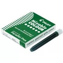 Wkłady do Pi&oacute;ra Pilot Parallel Pen 6 szt. Zielony IC-P3-S6-G