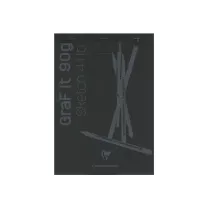 Blok Szkicowy Clairefontaine Graf It Black 90 gsm A5 80 Ark. 96842c