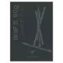 Blok Szkicowy Clairefontaine Graf It Black 90 gsm A4 80 ark. 96841C