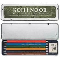 Ołówki Koh-I-Noor Versatil 2 mm Diamond Drawing Pencils 6 set 5217