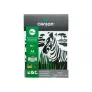 Blok Techniczny Canson Czarny 160 gsm A4 21 x 29,7 cm 10 ark. 400075233